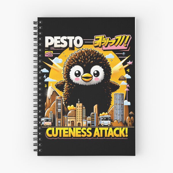 Item preview, Pesto Penguin - Cuteness Attack! designed and sold by RafaelLima7.
