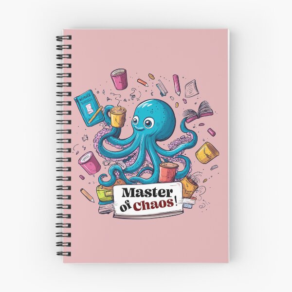 Item preview, "Master of Chaos!" a colorful and cartoonish style Design, with a sense of humor and lightheartedness. designed and sold by HEMRO.