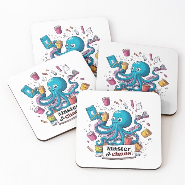 Item preview, "Master of Chaos!" a colorful and cartoonish style Design, with a sense of humor and lightheartedness. designed and sold by HEMRO.