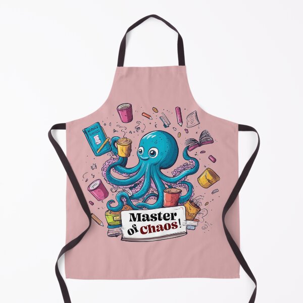 Item preview, "Master of Chaos!" a colorful and cartoonish style Design, with a sense of humor and lightheartedness. designed and sold by HEMRO.
