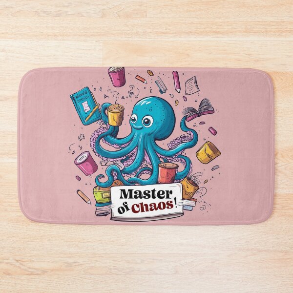 Item preview, "Master of Chaos!" a colorful and cartoonish style Design, with a sense of humor and lightheartedness. designed and sold by HEMRO.