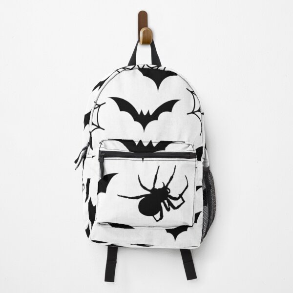 Item preview, Bats Halloween Spider Seamless  Black White Pattern designed and sold by Raise2Shine.