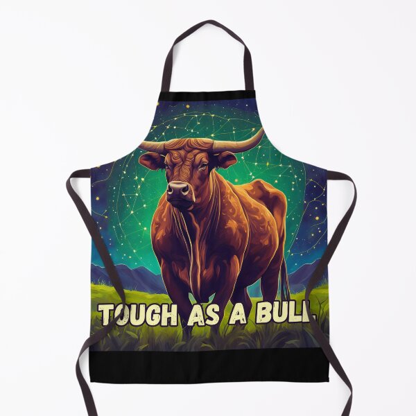 Item preview, Taurus Zodiac Sign – "Tough As A Bull" Strong T-Shirt Design designed and sold by CrazyDuoTeam.