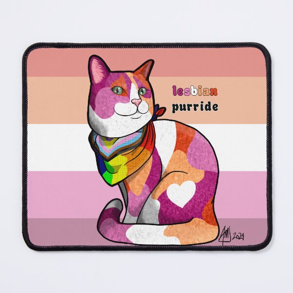 Item preview, Purride Pride: Lesbian Pride designed and sold by Cool Pete's Kitty Lounge.