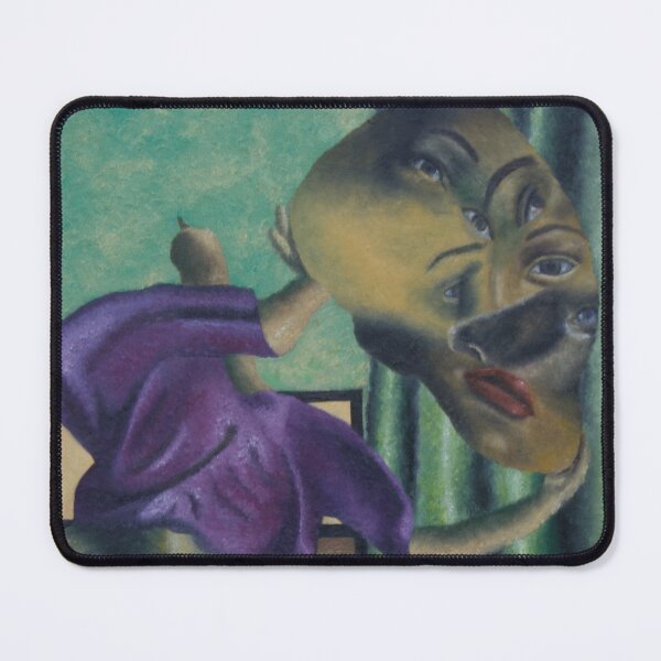 Item preview, Six Eyes - Collage Painting designed and sold by Corey Brown.