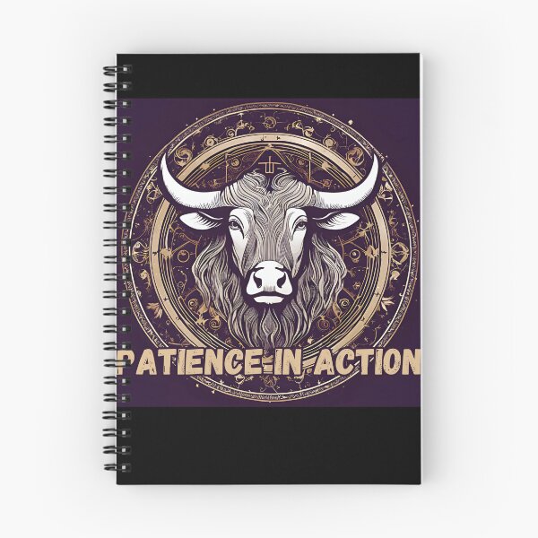 Item preview, Taurus Zodiac Sign – "Patience in Action" Calm and Steady T-Shirt Design designed and sold by CrazyDuoTeam.
