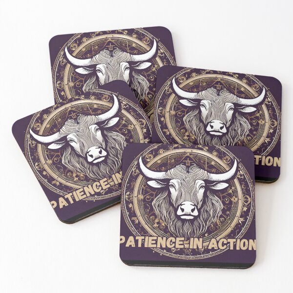 Item preview, Taurus Zodiac Sign – "Patience in Action" Calm and Steady T-Shirt Design designed and sold by CrazyDuoTeam.