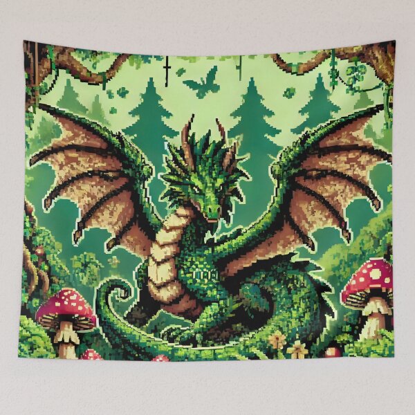 Item preview, Green dragon designed and sold by AndromedeGCI.