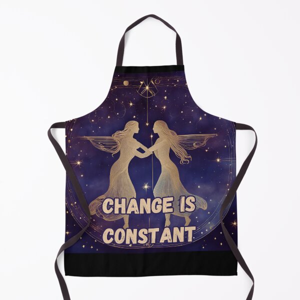 Item preview, Gemini Zodiac Sign – "Change Is Constant" Adaptable T-Shirt Design designed and sold by CrazyDuoTeam.