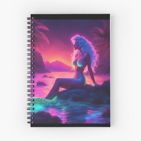 Item preview, Neon Mermaid designed and sold by NicMacTees.