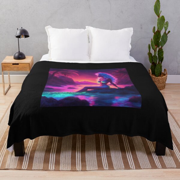 Item preview, Neon Mermaid designed and sold by NicMacTees.