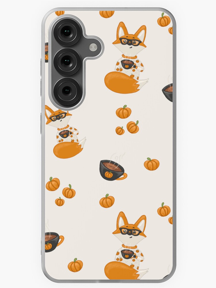 Thumbnail 1 of 4, Samsung Galaxy Phone Case, Cozy Fox designed and sold by rinalynnedotcom.
