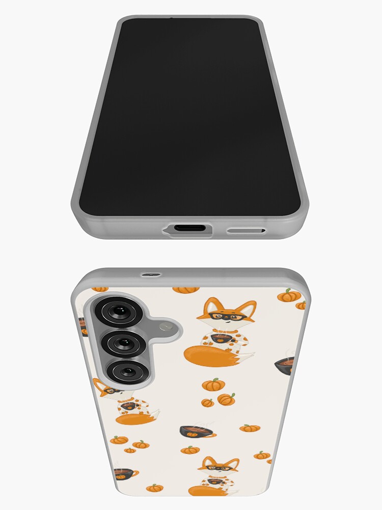 Thumbnail 3 of 4, Samsung Galaxy Phone Case, Cozy Fox designed and sold by rinalynnedotcom.