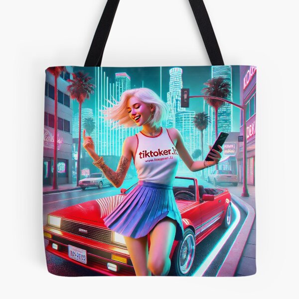 Item preview, A girl and a red convertible designed and sold by tiktoker-lt.