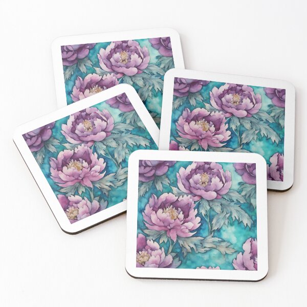 Item preview, Purple Peony Floral designed and sold by Vivid-Muse.