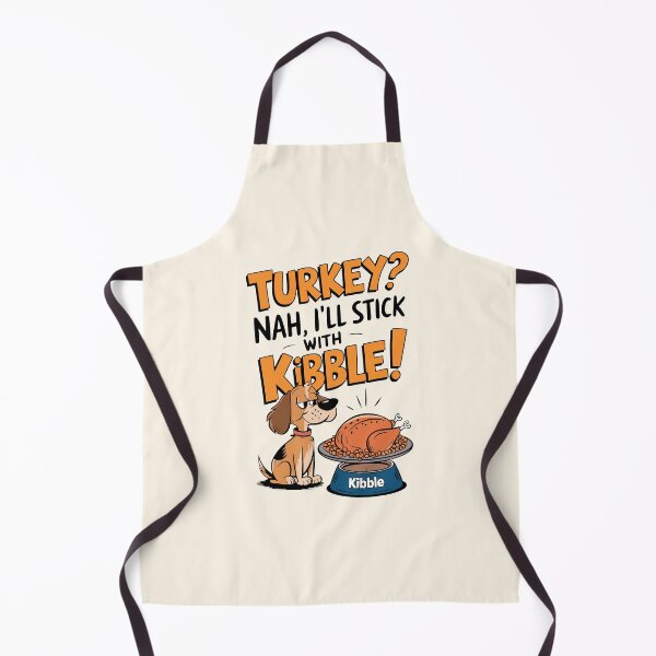 Item preview, Turkey? Nah, I’ll Stick with Kibble Pet Thanksgiving Design designed and sold by MolonasDesigns.