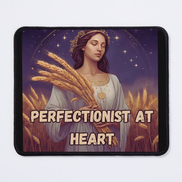 Item preview, Virgo Zodiac Sign – "Perfectionist at Heart" Thoughtful T-Shirt Design designed and sold by CrazyDuoTeam.