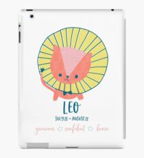 Sternzeichen Horoskop Sonnenzeichen Leo iPad-Hülle & Klebefolie