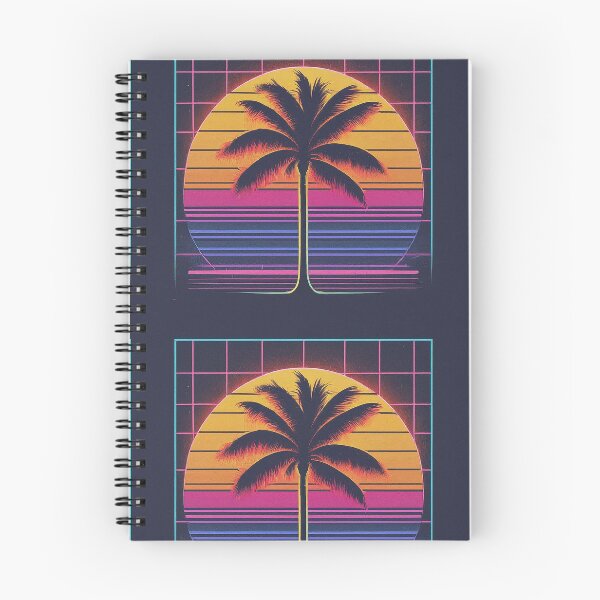 Item preview, Neon Dreams: Retro 80s Sunset Palm designed and sold by SeanOsShirts.