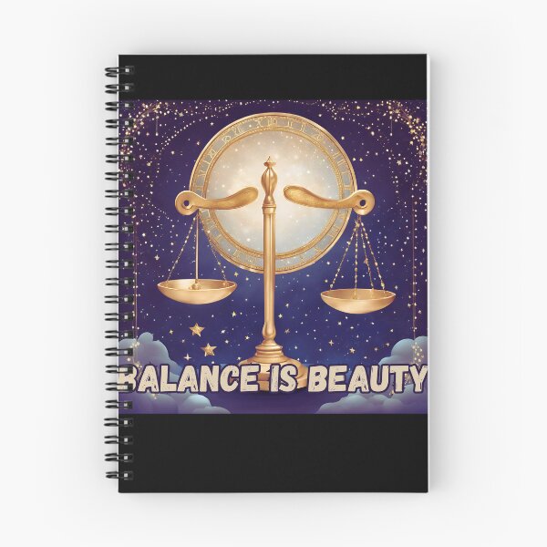Item preview, Libra Zodiac Sign – "Balance Is Beauty" Harmonious T-Shirt Design designed and sold by CrazyDuoTeam.