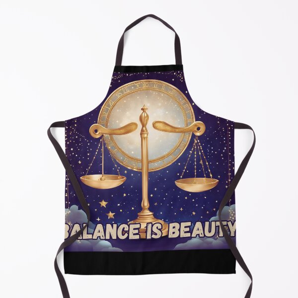 Item preview, Libra Zodiac Sign – "Balance Is Beauty" Harmonious T-Shirt Design designed and sold by CrazyDuoTeam.