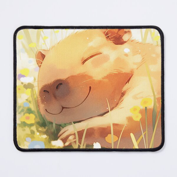 Item preview, Happy as a Capybara designed and sold by AshiraCreations.