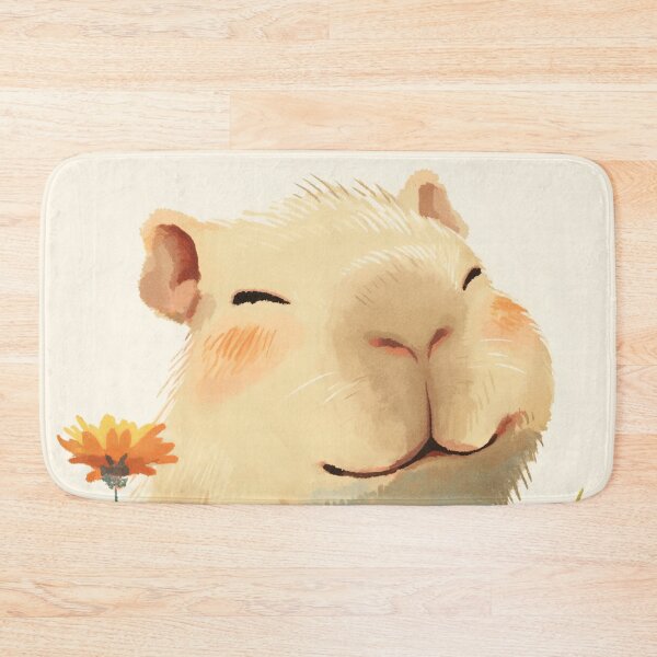 Item preview, Happy as Capybara designed and sold by AshiraCreations.
