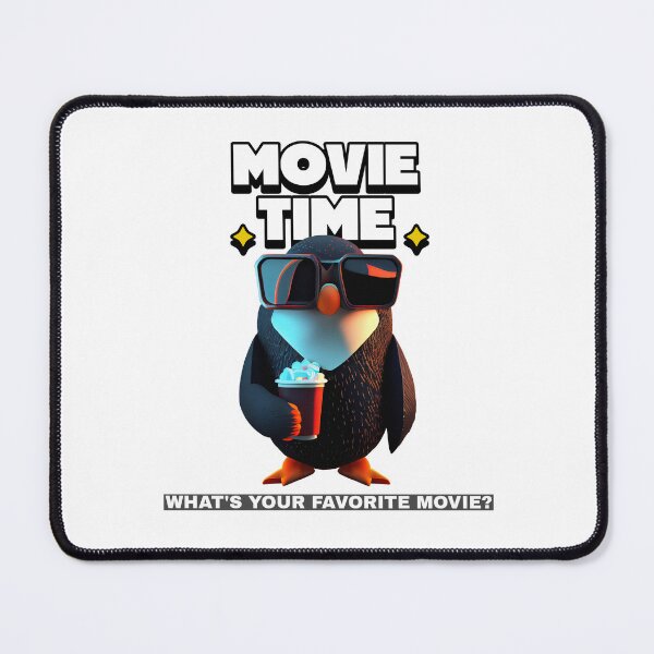 Item preview, Movie Time with a Dashing Penguin designed and sold by AKreation.