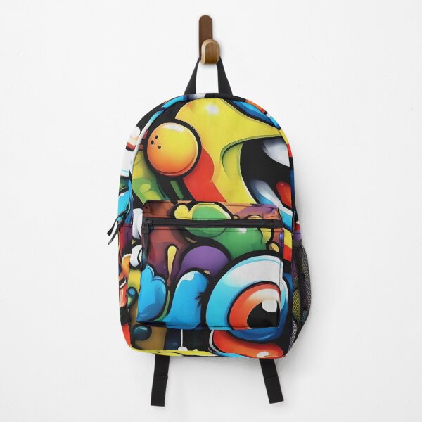 Item preview, Graffiti Street Art Fish Dude. Cartoon Character Wall Art Poster Print Canvas T-Shirt Design designed and sold by HardToFindMerchandise.