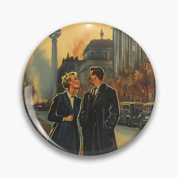 Item preview, Visit Berlin! Vintage Style Travel Poster designed and sold by north-sky.