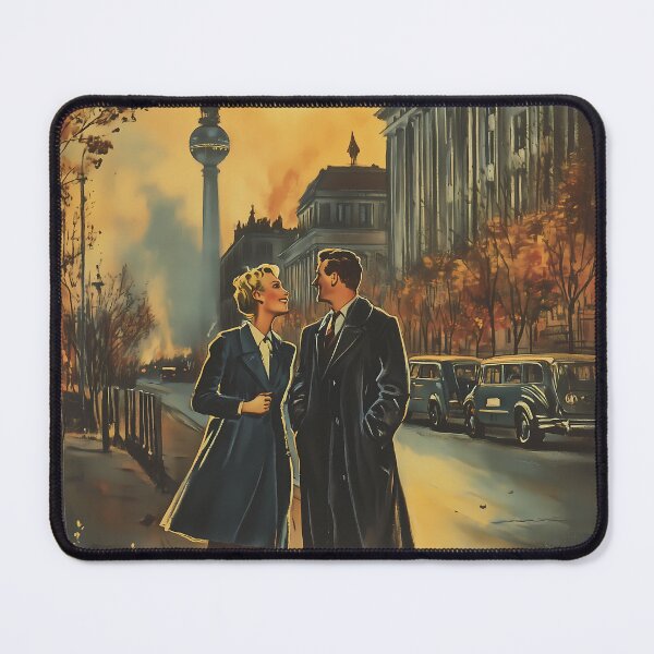 Item preview, Visit Berlin! Vintage Style Travel Poster designed and sold by north-sky.