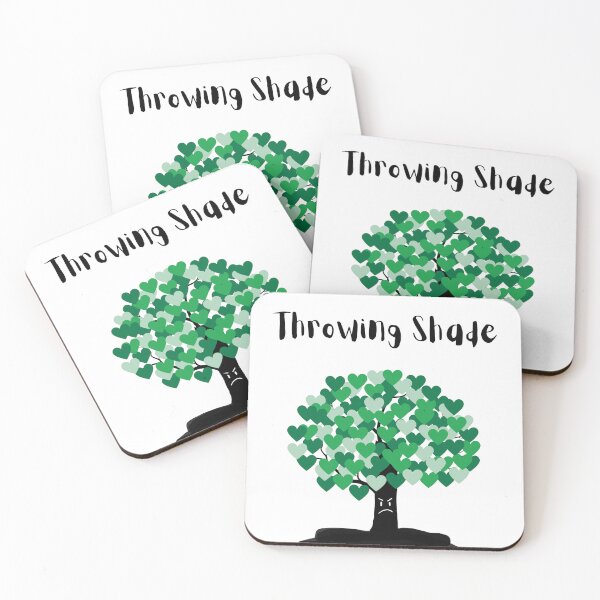 Item preview, Throwing Shade - Cute Tree Design designed and sold by LaughingLabCoat.