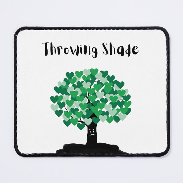 Item preview, Throwing Shade - Cute Tree Design designed and sold by LaughingLabCoat.