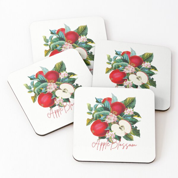 Artikelvorschau, Arkansas State Apfelblüten-Blumen-Aquarell-klassisches T-Shirt Sticker entworfen und verkauft von ThinkNature!.