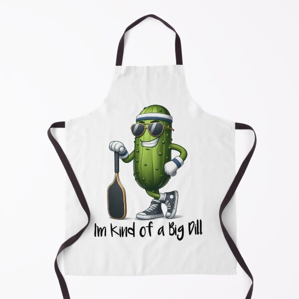 Item preview, I'm kind of a big dill -  Dill Pickle with Pickleball Paddle - Pickleball designed and sold by DesignbyJanja.