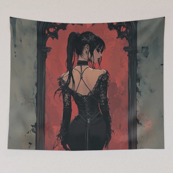 Item preview, Goth Witch designed and sold by CursedbyLilith.