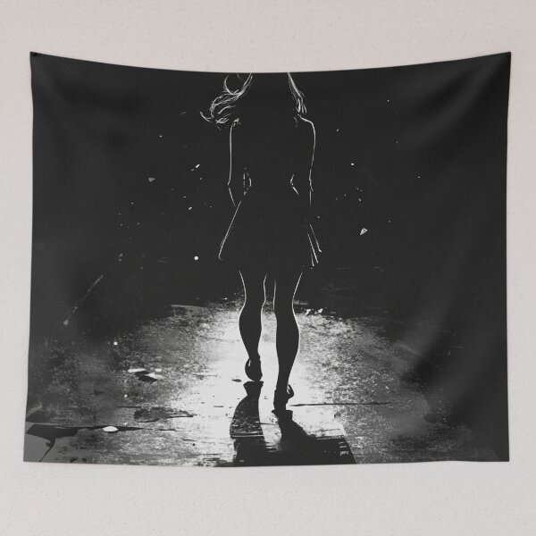 Item preview, Walking Alone Goth designed and sold by CursedbyLilith.
