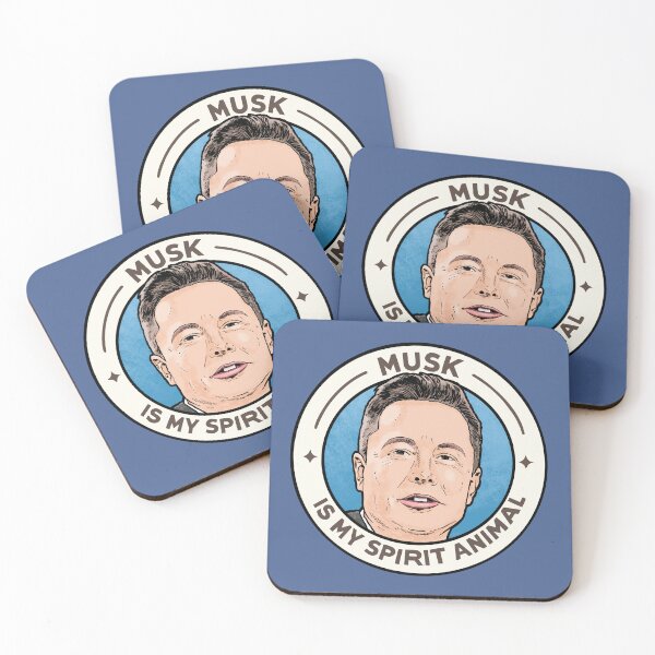Item preview, Elon Musk is my Spirit Animal - Portrait designed and sold by PickledjoArt.