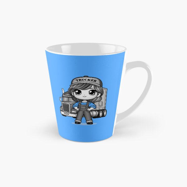 Item preview, Kawaii Girl Truck Driver designed and sold by ITSAGIRLSWORLD2.