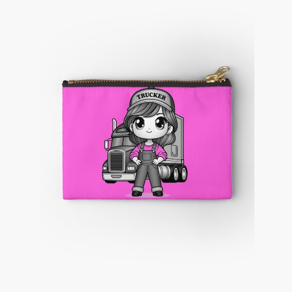 Item preview, Kawaii Girl Truck Driver designed and sold by ITSAGIRLSWORLD2.