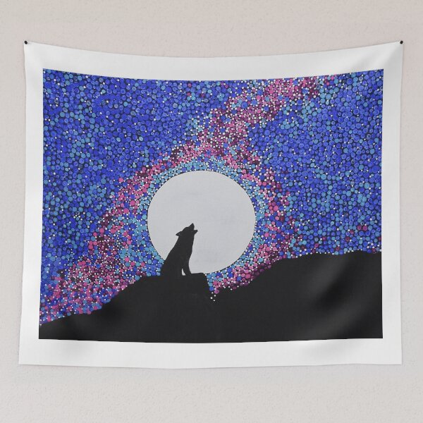 Item preview, The lone wolf designed and sold by Rachel Olynuk.