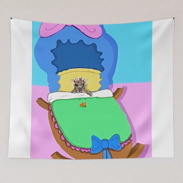 Item preview, Baby Bird In Crib designed and sold by pinkyjainpan.