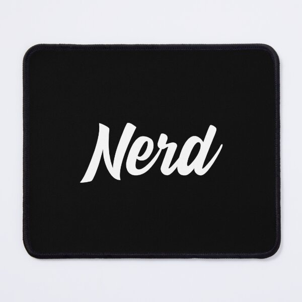 Item preview, Nerd - White Script designed and sold by IfDesignGroup.