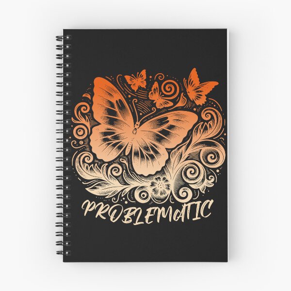 Item preview, Problematic Orange Gradient Butterflies designed and sold by taratops.