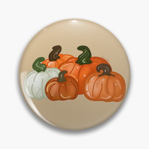 Item preview, Shiny Pumpkins designed and sold by Tres Corda Designs.