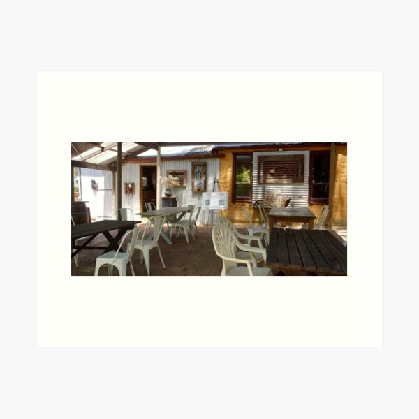 Item preview, Pergola at Magpie Springs near the Art Gallery and Cellar Door by Adelaide artist Avril Thomas at Magpie Springs designed and sold by MagpieSprings.