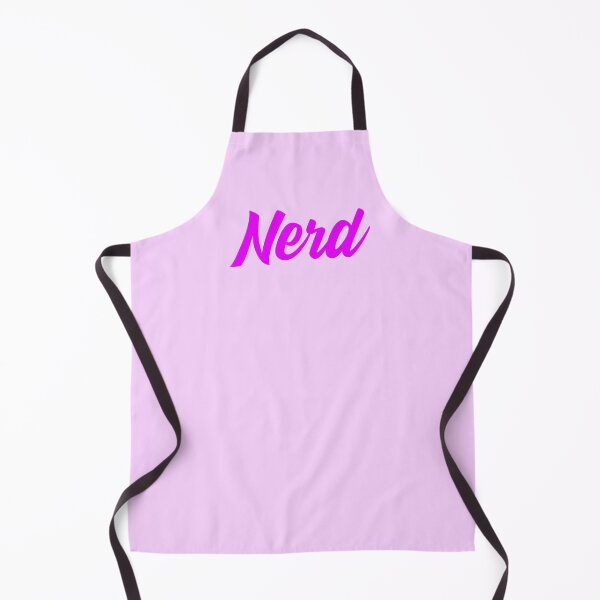 Item preview, Nerd - Pink Script designed and sold by IfDesignGroup.