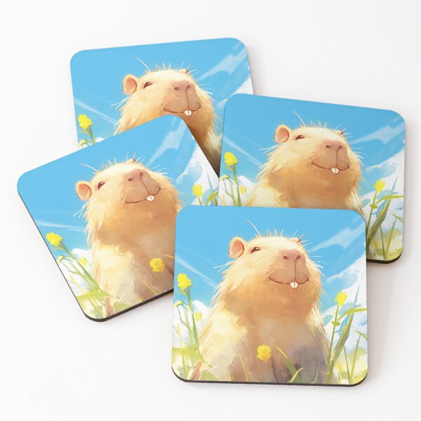 Item preview, Silly Capybara Smile designed and sold by AshiraCreations.
