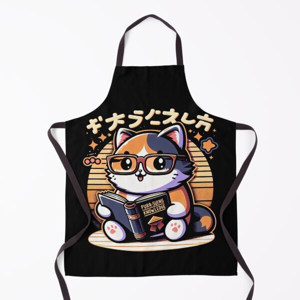 Item preview, Purr-Suing Knowledge cat designed and sold by RafaelLima7.