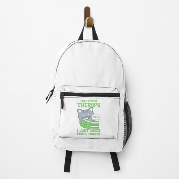 Item preview, I DON´T NEED THERAPY, I JUST NEED MORE BOOKS designed and sold by Bookwormshop.